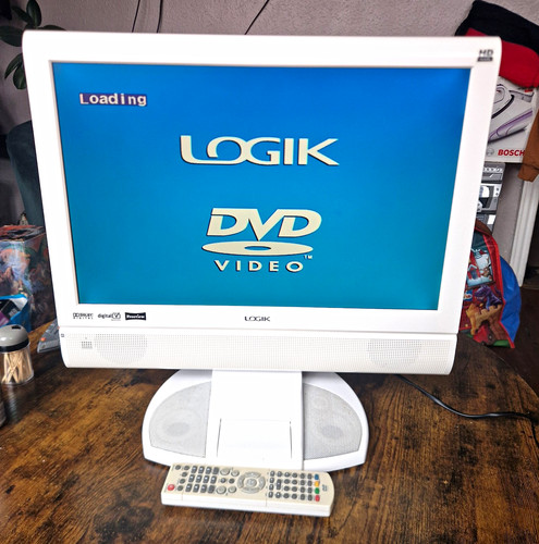 Logik l19lidi8w white lcd - logik,