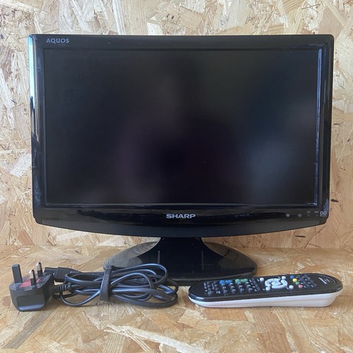 Sharp aquos lcd tv - lcd, black